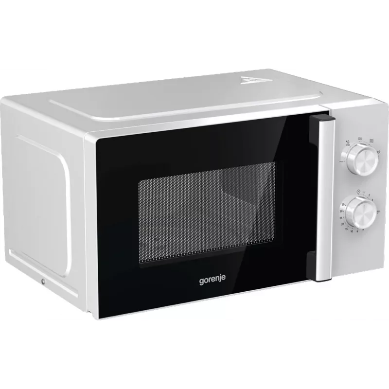 Solo mikrolaineahi Gorenje 740248 — 800 W, 20 L, valge, 5 võimsustaset, 270 mm pöördalus