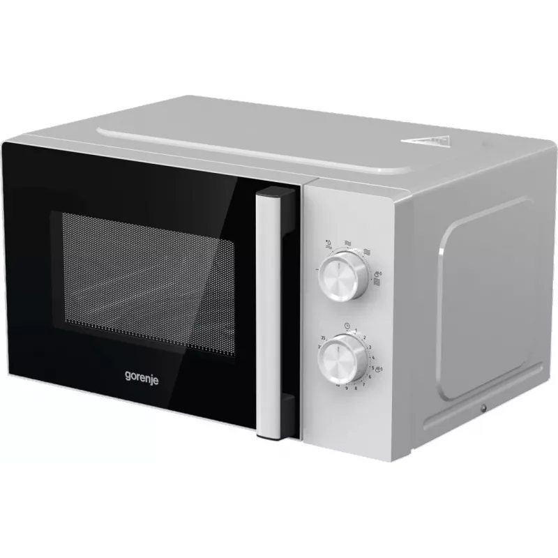 Solo mikrolaineahi Gorenje 740248 — 800 W, 20 L, valge, 5 võimsustaset, 270 mm pöördalus