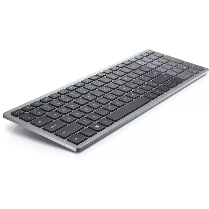 Klaviatuur DELL KB740 Office RF juhtmevaba + Bluetooth QWERTY USA rahvusvaheline hall must