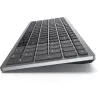 Klaviatuur DELL KB740 Office RF juhtmevaba + Bluetooth QWERTY USA rahvusvaheline hall must