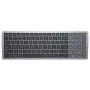 Klaviatuur DELL KB740 Office RF juhtmevaba + Bluetooth QWERTY USA rahvusvaheline hall must