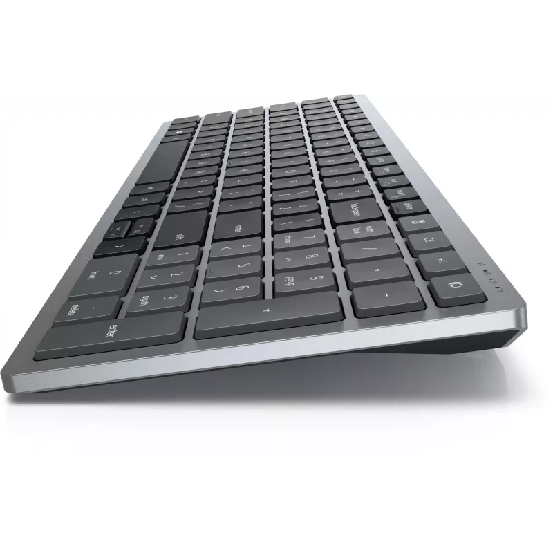 Klaviatuur Dell Pro Plus Compact KB740 — Täissuuruses (100%), RF-juhtmevaba + Bluetooth, Vene QWERTY, Must/Hall