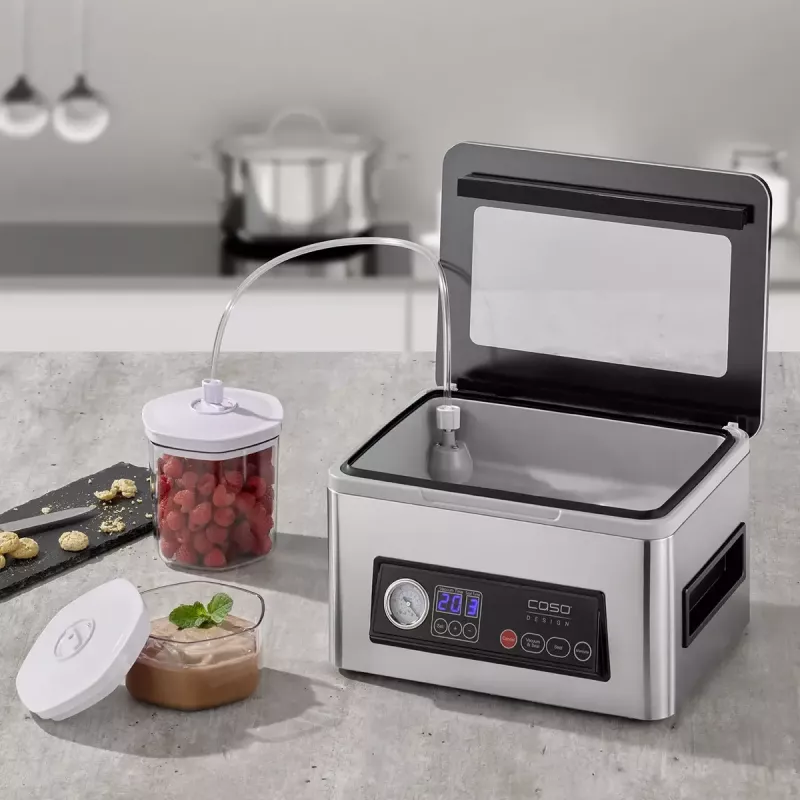 Vaakumpakendaja Caso VacuChef 50 Power 300 W roostevabast terasest mudel 01416 toidu säilitamiseks