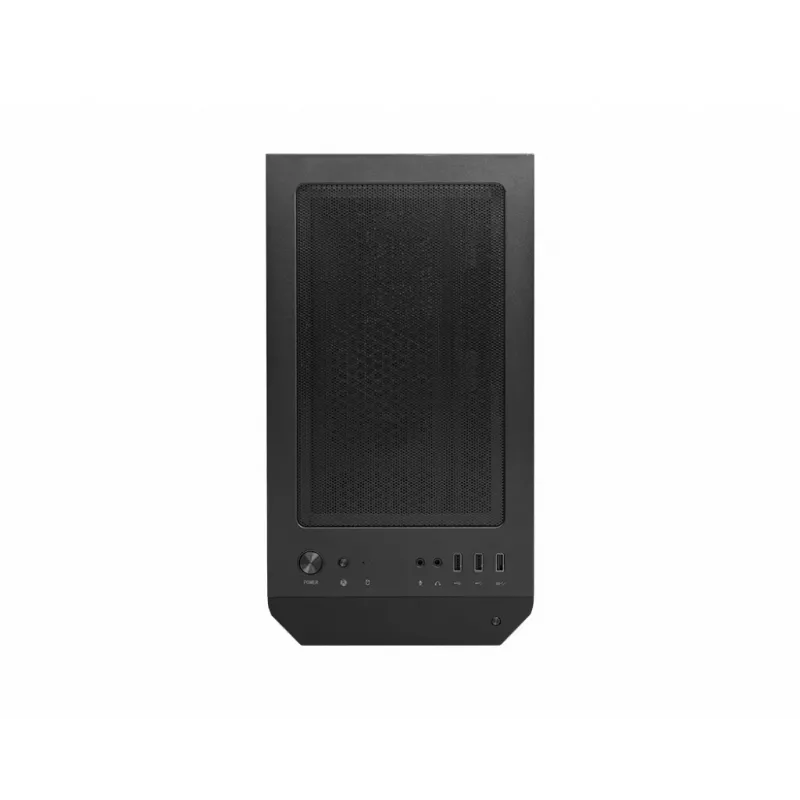 Arvuti korpus MSI MAG FORGE M100A Micro Tower Must karastatud klaasiga, 3x120mm esiventilaatorid, RGB, microATX/Mini‑ITX