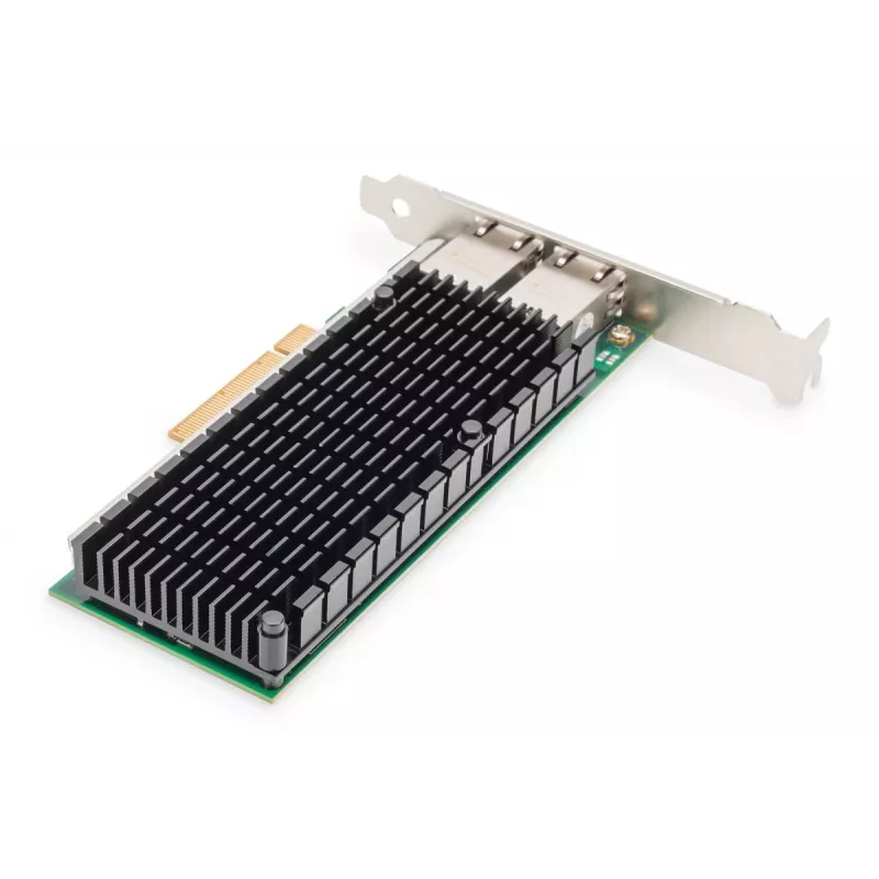 DIGITUS Ethernet Server adapter - 10Gbps Dual Port Pci-e X8. Intel X540 BT2