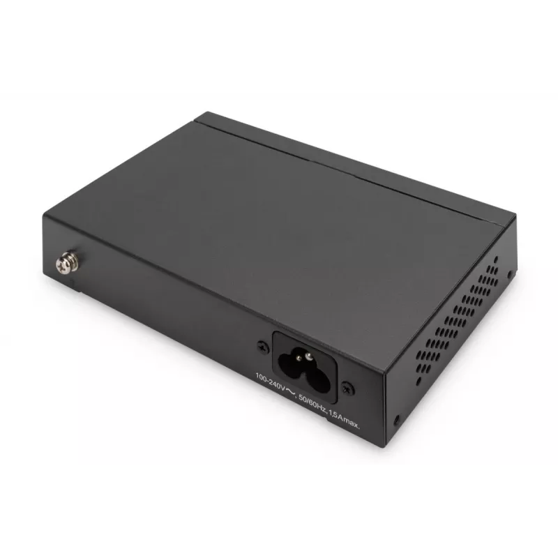 DIGITUS PoE-lüliti 4+1 pordiga Ethernet Haldamata 4 pordiga PoE,