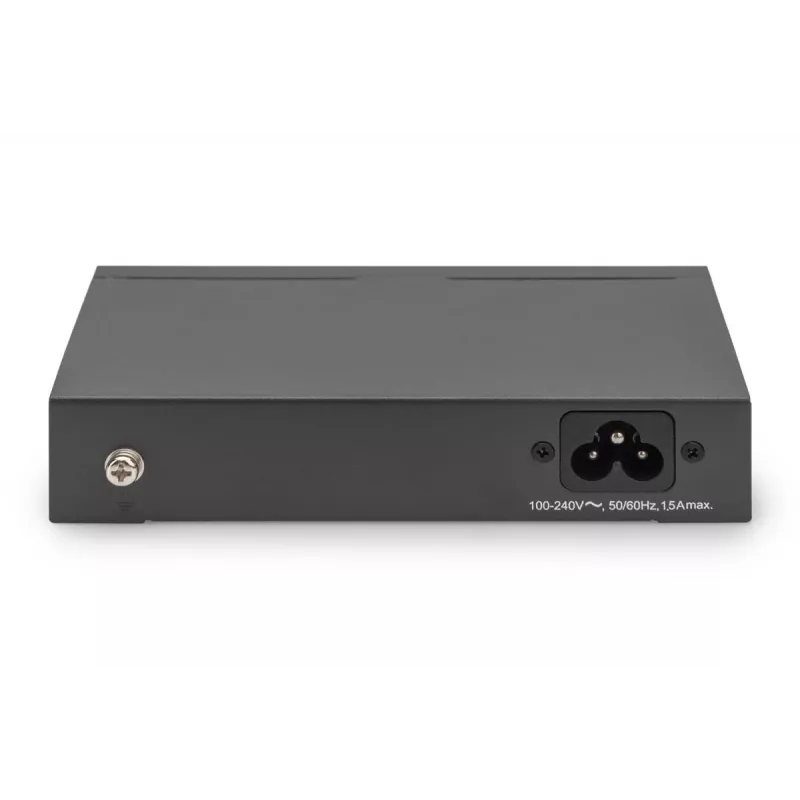 DIGITUS PoE-lüliti 4+1 pordiga Ethernet Haldamata 4 pordiga PoE,