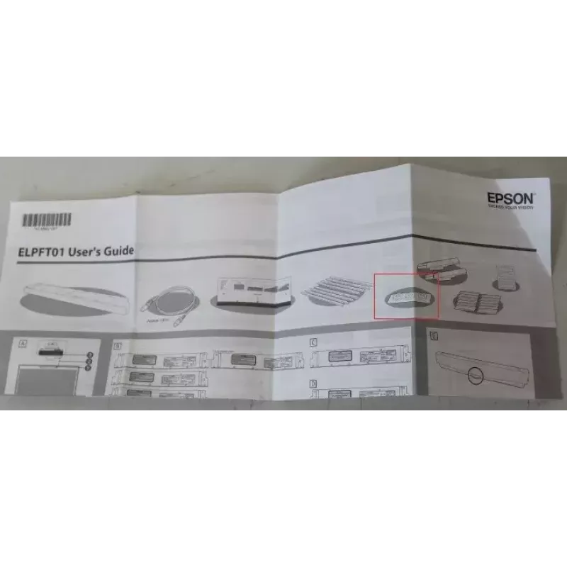 Sõrme puuteüksus Epson ELPFT01 PUUDUVAD PADJAD V12H007A24SO