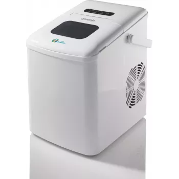 Gorenje IMD1200W jääkuubikumasin Kaasaskantav jääkuubikumasin 12 kg/24 h 120 W Valge