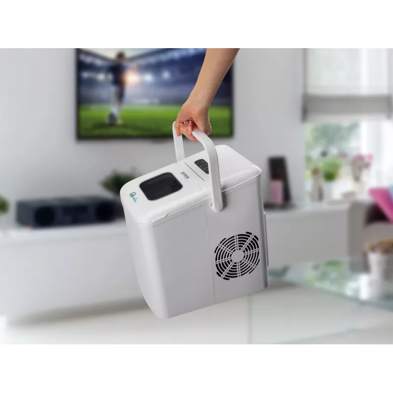 Gorenje IMD1200W jääkuubikumasin Kaasaskantav jääkuubikumasin 12 kg/24 h 120 W Valge