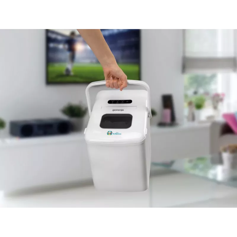 Gorenje IMD1200W jääkuubikumasin Kaasaskantav jääkuubikumasin 12 kg/24 h 120 W Valge