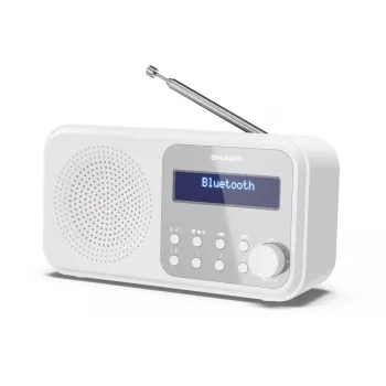 Sharp DR-P420(WH) Tokyo kaasaskantav digitaalraadio, kaasaskantav, digitaalne, DAB, DAB+, FM, automaatne otsing, automaatne häälestus, 2 W, AAC
