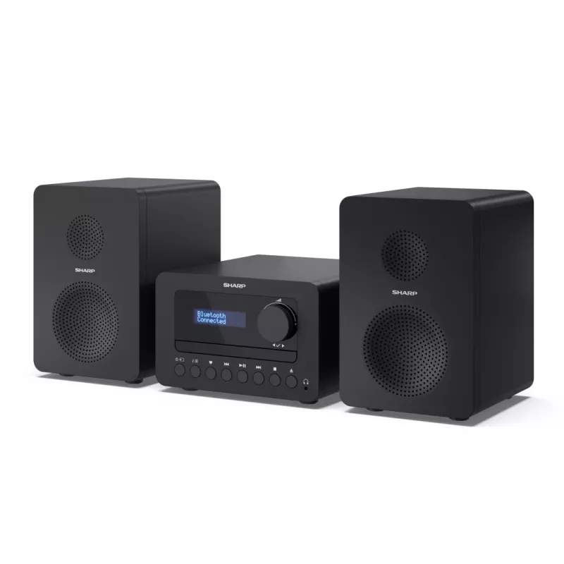 Sharp TOKYO DAB+ HI-FI mikrosüsteem Home audio mikrosüsteem 40 W Must