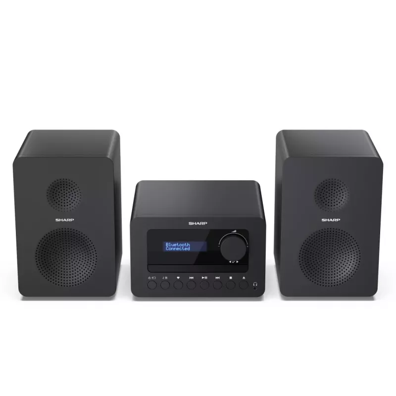 Sharp TOKYO DAB+ HI-FI mikrosüsteem Home audio mikrosüsteem 40 W Must