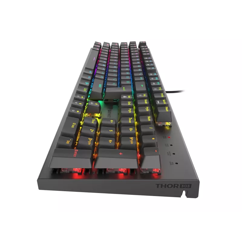 GENESIS Thor 303 klaviatuur Gaming USB QWERTY US International Must