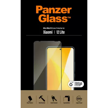 Ekraanikaitse PanzerGlass Xiaomi 12 Lite Ultra-Wide Fit, kriimustus- ja põrutuskindel