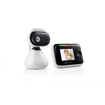 Motorola PIP1200 videobeebimonitor 300 m FHSS must, valge