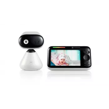 Video beebimonitor Motorola PIP1500 5-tollise ekraaniga, 480×272, 2,4 GHz FHSS, 300 m ulatus, 2800 mAh aku
