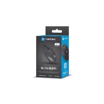 NATEC Hiir USB Natec Ruff 2 1000 dpi Optiline Must