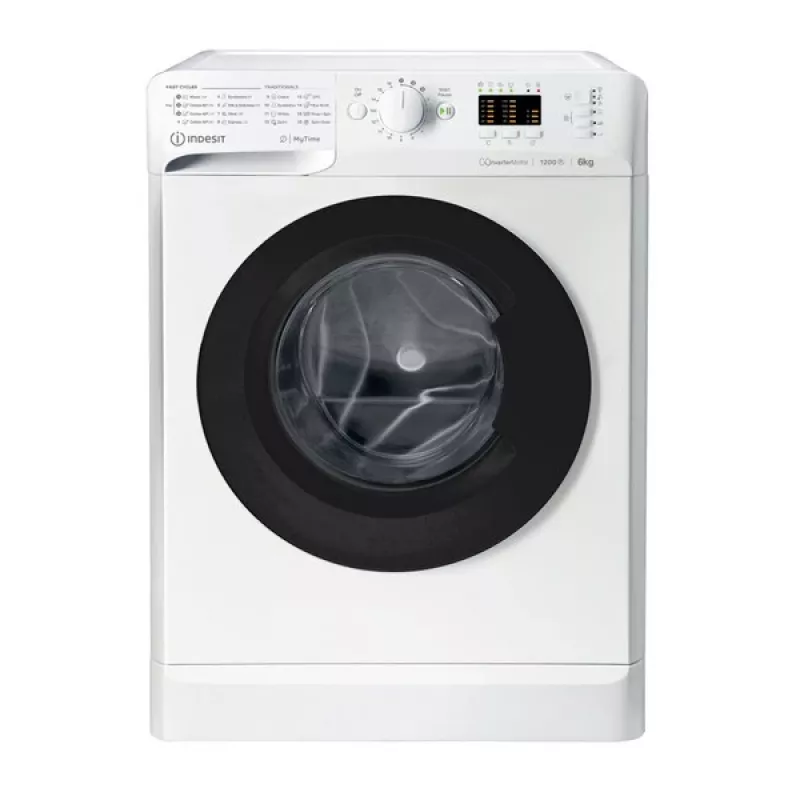 Indesit MTWSA 61294 WK EE pesumasin eestlaetav 6 kg 1151 RPM Valge