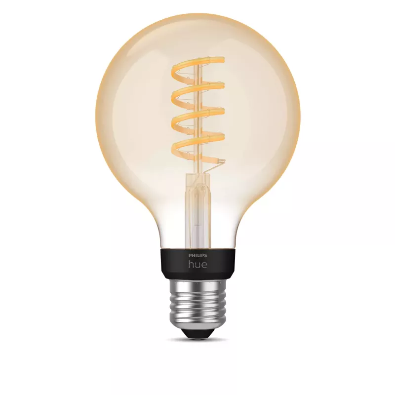 Nutipirn Philips G93 gloobus E27 — LED 7 W, Bluetooth ja Zigbee, 95×150 mm