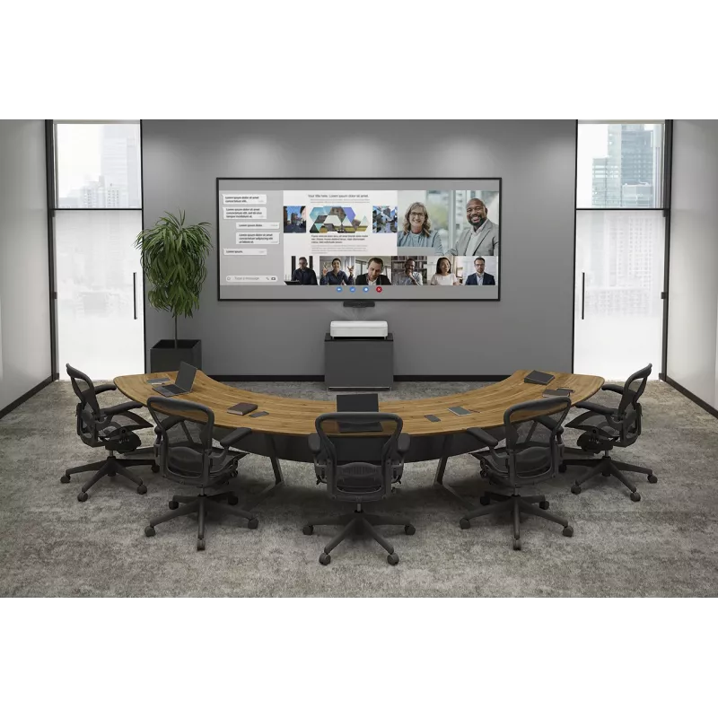 Epson EB-810E ülilühikese projektsioonikaugusega projektor 5000 ANSI luumenit 3LCD 1080p (1920x1080) Valge