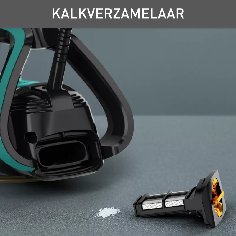 Tefal Puregliss FV8066 Dry & Steam triikraud Durilium AirGlide Autoclean tallaga 3000 W Must, Sinine