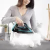 Tefal Puregliss FV8066 Dry & Steam triikraud Durilium AirGlide Autoclean tallaga 3000 W Must, Sinine