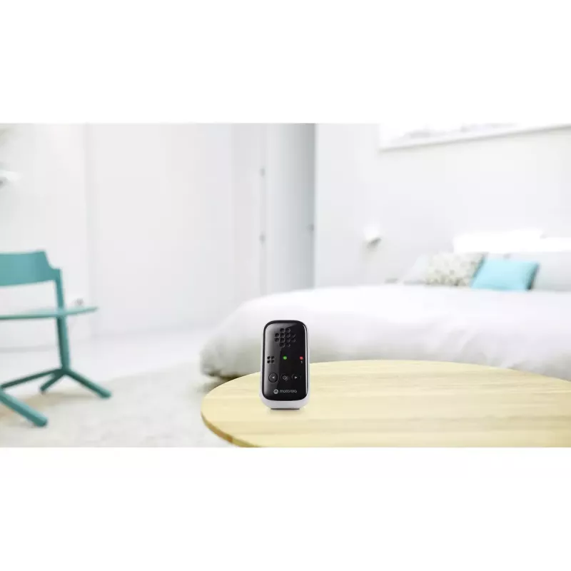 Audio beebimonitor Motorola PIP10 DECT juhtmevaba, kõrge tundlikkusega mikrofon, kaasaskantav vanema seade