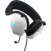 Alienware AW520H peaklülitusega mängukõrvaklapid, juhtmega, peavõruga, valge