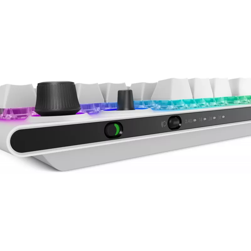 Alienware Tri-Mode AW920K klaviatuur Mängu USB + RF juhtmevaba + Bluetooth Valge