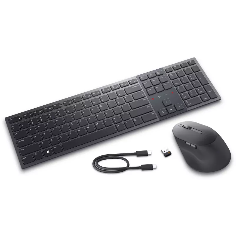 DELL Pro Premium koostööklaviatuur ja hiir - KM900 - USA rahvusvaheline (QWERTY)