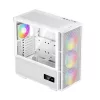 Arvuti korpus DeepCool CH560 DIGITAL WH Midi Tower — valge, EATX/ATX, karastatud klaas, RGB ventilaatorid, USB-C