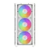 Arvuti korpus DeepCool CH560 DIGITAL WH Midi Tower — valge, EATX/ATX, karastatud klaas, RGB ventilaatorid, USB-C