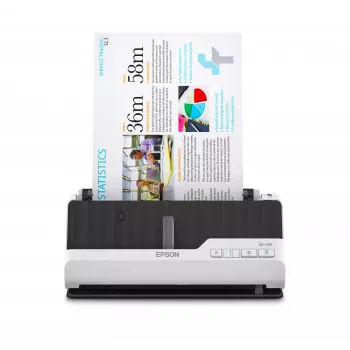 Epson DS-C330 ADF + lehtskänner 600 x 600 DPI A4 must, valge