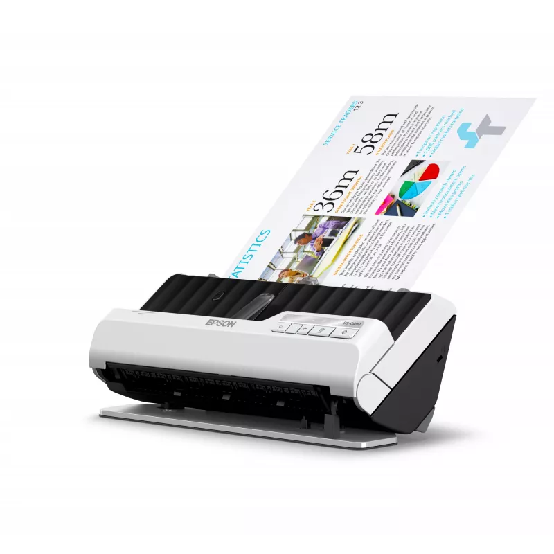 Epson DS-C490 ADF + lehtsööturiga skanner 600 x 600 DPI A4 must, valge