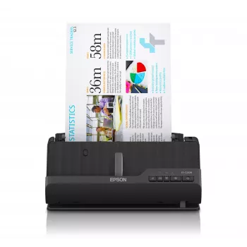 Epson ES-C320W ADF + lehtedega skanner 600 x 600 DPI A4 Must
