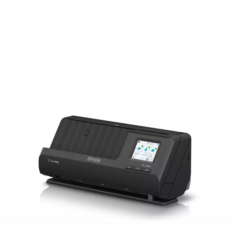 Epson ES-C380W ADF + lehtsööturiga skanner 600 x 600 DPI A4 must