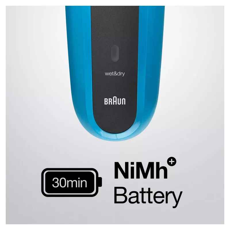 Braun Series 3 310BT elektriline pardel - märg ja kuiv fooliumpardel koos habemetrimmeri lisaseadmetega