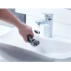 Fooliumpardel Panasonic ES-RW33 must hõbedane AC aku 21 min
