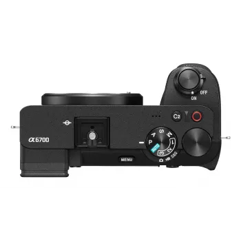 Kaamera Sony α α6700 MILC korpus 27 MP Exmor R CMOS 6192 x 4128 pikslit must