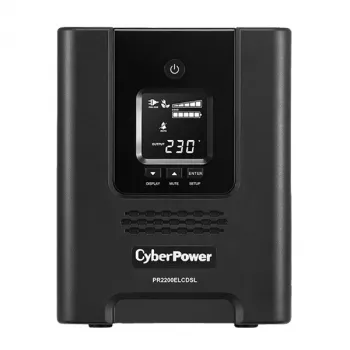 CyberPower PR2200ELCDSL katkematu toiteallikas (UPS) Line-Interactive 2.2 kVA 1980 W 9 vahelduvvoolu pistikupesa