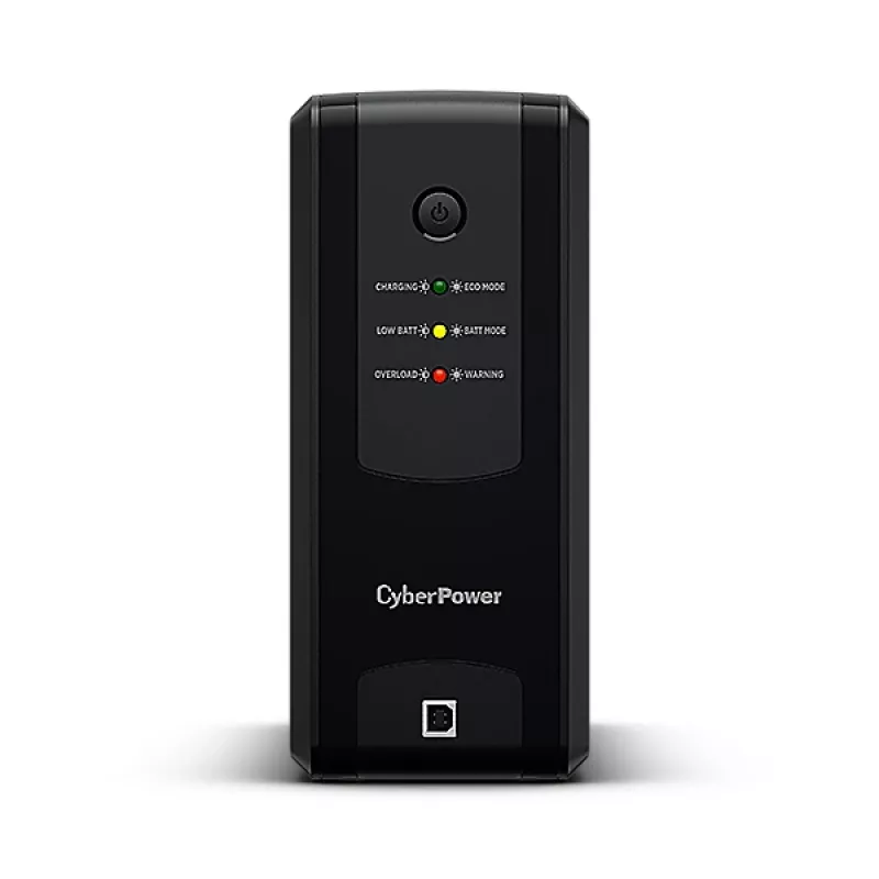 CyberPower UT1050EG liini-interaktiivne UPS, 1050 VA (1,05 kVA), 630 W, AVR, Schuko pistikupesad, tornkorpus