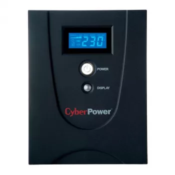 Katkematu toiteallikas CYBERPOWER VALUE2200EILCD, 2,2 kVA (1320 W), 6 vahelduvvoolu pistikupesa, AVR, LCD, torn, 230 V