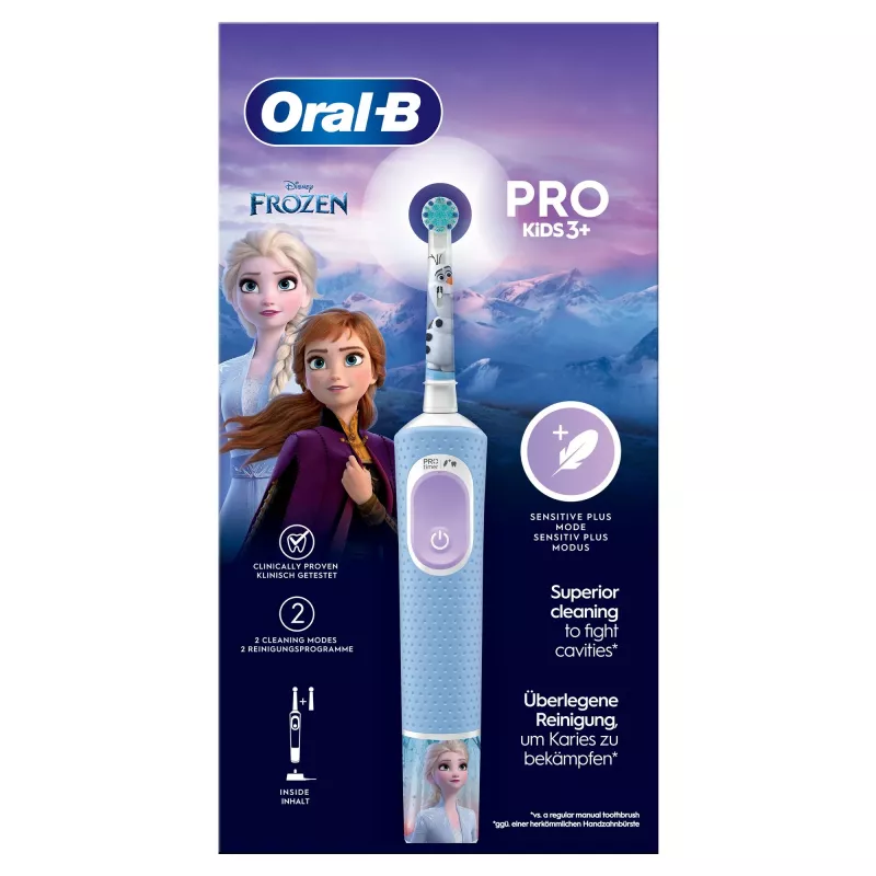 Oral-B Pro Kids laste pöörlev-ostsillatiivne hambahari Helesinine