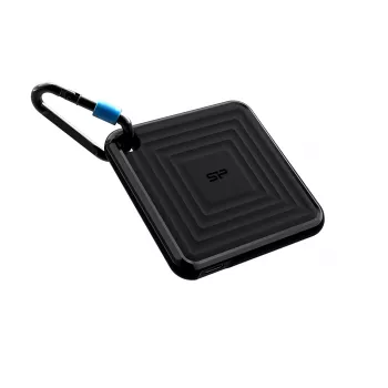 SILICON POWER Kaasaskantav SSD - Pc60 - 2TB - USB 3.2 - Must