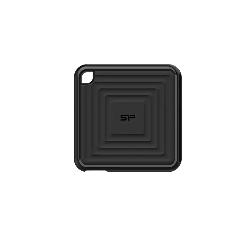 SILICON POWER Kaasaskantav SSD - Pc60 - 2TB - USB 3.2 - Must