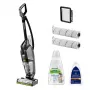 Bissell CrossWave Hydrosteam Pet Pro püsttolmuimeja AC kuiv&märg ilma tolmukotita 0 L 1100 W must, hõbedane
