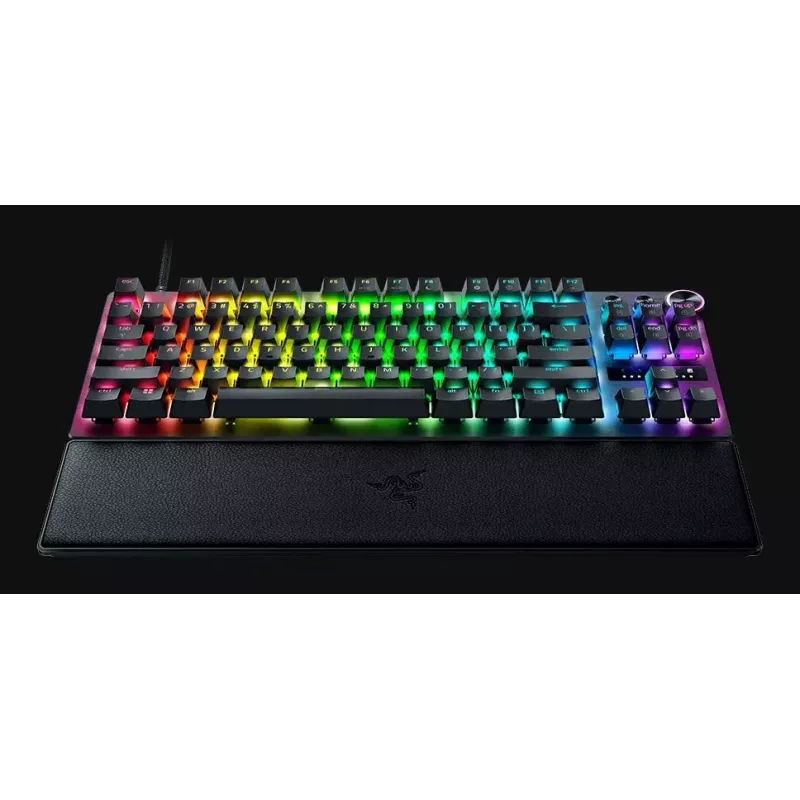 Razer Huntsman V3 Pro Tenkeyless klaviatuur optilise lülitiga RGB must
