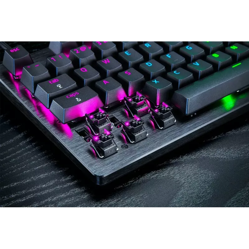 Razer Huntsman V3 Pro Tenkeyless klaviatuur optilise lülitiga RGB must